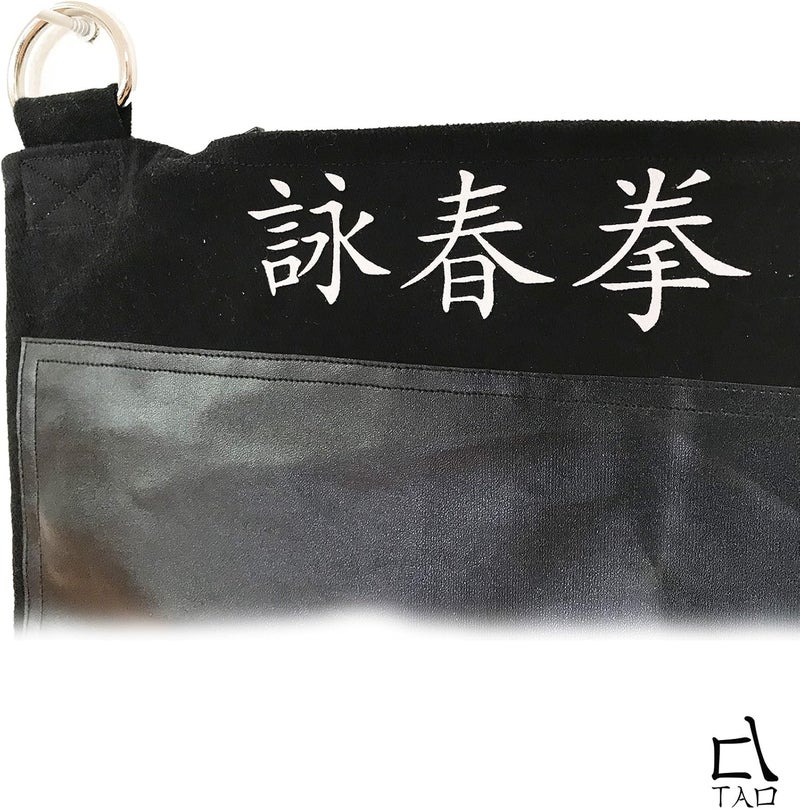 TAO Wing Chun Wall Bag Strike Target 1 Section Kung fu Canvas and PU Leather (unfilled) - Image 5